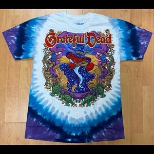 Grateful Dead Terrapin Moon Men’s Tie Dye Shirt